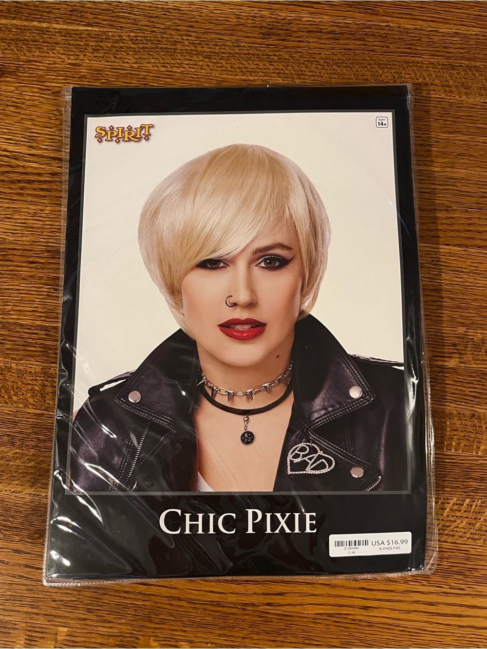 Spirit- Chic Pixie Blonde Short Wig - Sleek Pixie Cut